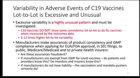 Covid Vax Variability Between Lots