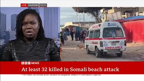 Somalia beach attack kills dozens in Mogadishu