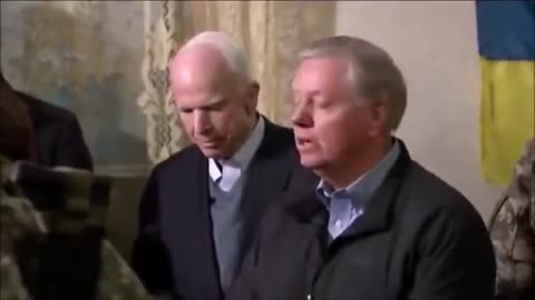 Nothing to see here. John McCain in Ukraine prepping for a proxy war in 2016