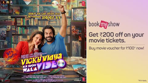 VICKY VIDYA KA WOH WALA VIDEO - TRAILER | RAJKUMMAR RAO, TRIPTII DIMRI | RAAJ S | BHUSHAN K | 11 OCT
