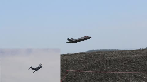 F-35 vs. C17 turn radius