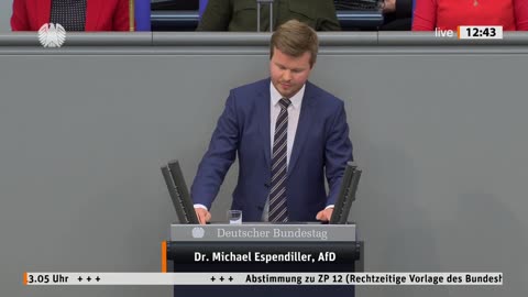 Dr. Michael Espendiller Rede vom 16.06.2023 - Rechtzeitige Vorlage des Bundeshaushalts für 2024