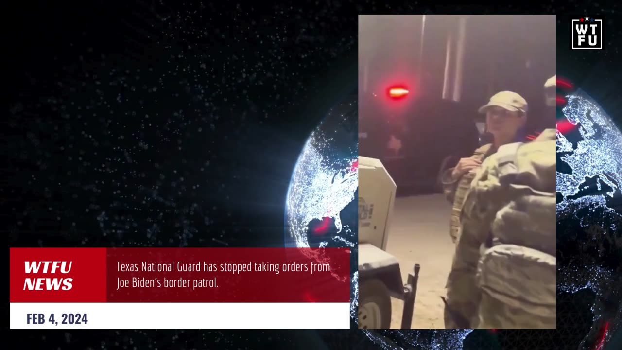 Texas National Guard has stopped taking orders from Joe Biden's border patrol