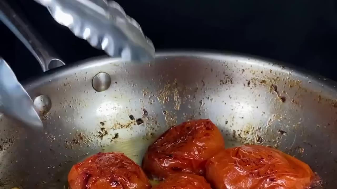 Viral Recipe Tomato Chutney ASMR Cooking #shorts #food #cooking #viralrecipe #asmrcooking #asmr