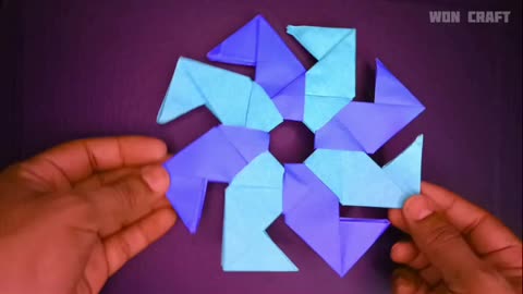 How To Make Shuriken Ninja Star | Different Origami Ninja Weapon | Dangerous Ninja