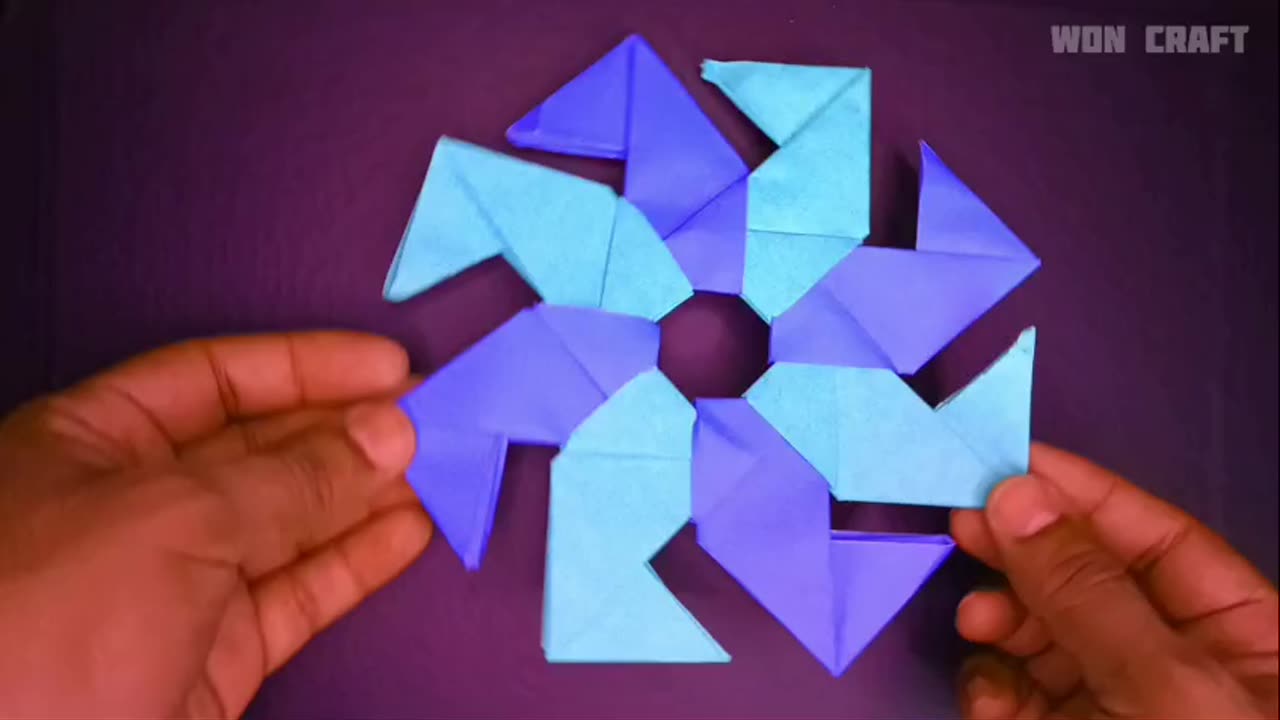 How To Make Shuriken Ninja Star | Different Origami Ninja Weapon | Dangerous Ninja