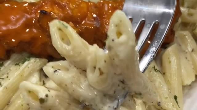 French fries and Fried Chicken salad