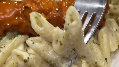 French fries and Fried Chicken salad
