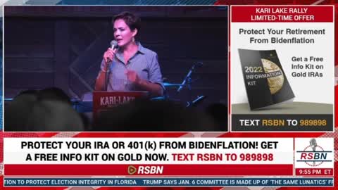 This woman isn’t afraid to speak truth to power. Get out and VOTE for Kari Lake, Arizona!