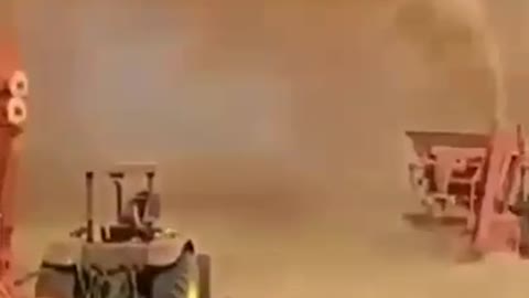 Artificial sandstorm 🚨⚠️🚨
