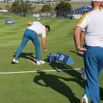 No hat Rory is a menace #golf #golfer #rory #mcilroy #professional #goat #green #fairway #shot #hit