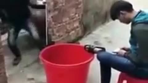 Prank on Friend
