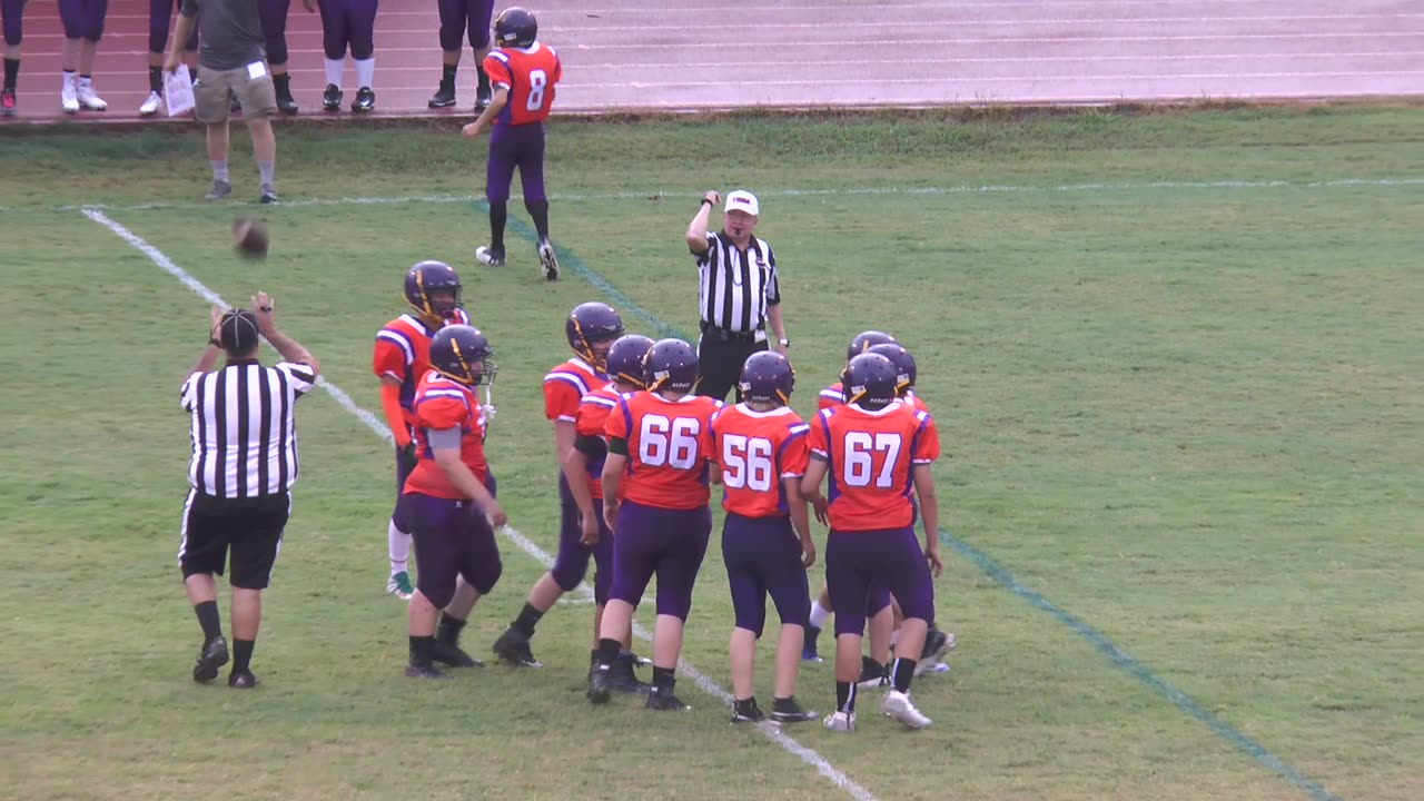 Fentress County Crush Football 8/20/20