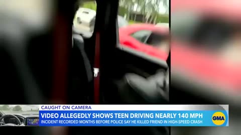 New Video of Teen Driver Hitting Nearly 140 MPH Before Deadly Crash