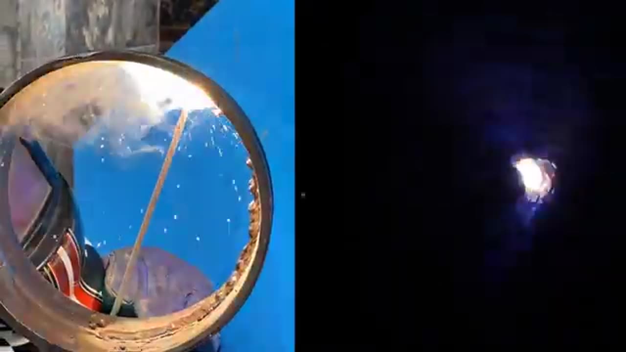 Internal welding 7018 #pipewelder #pipeline #viralpost2023