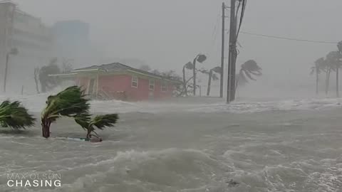 An "unsurvivable storm surge"