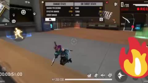 Free fire only red number head shot trick