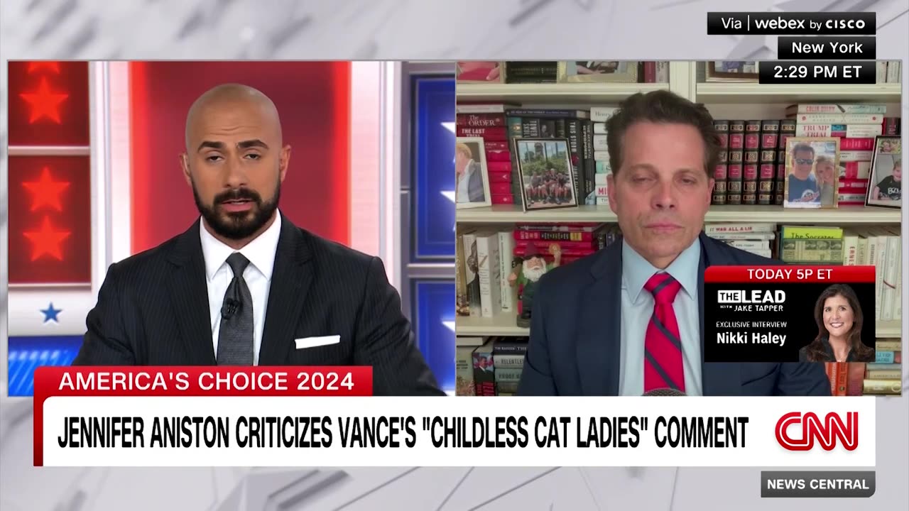 ‘He’s flailing right now’ Scaramucci on Trump’s reaction to Harris’ rise