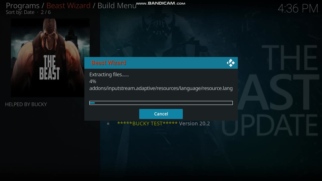 How to install the BEAST BUILD