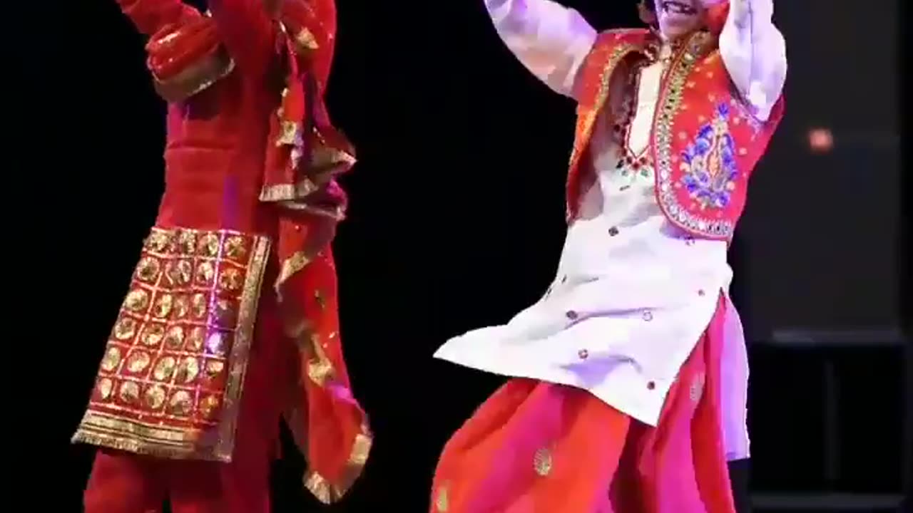 Lets Dance Punjabi Children INDIAN Bhangra Traditional