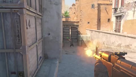 Knockind Down with AK-47 | CS 2 ||