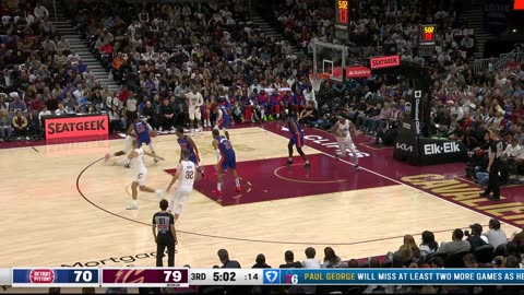Cleveland Cavaliers vs Detroit Pistons