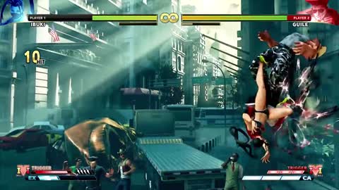 Street Fighter V - Ibuki New Combos ( Last Season 2022 )