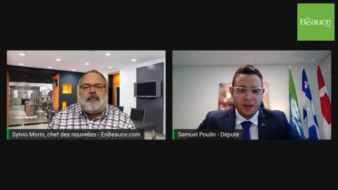 Nos députés et la crise du coronavirus: entretien avec Samuel Poulin, Beauce-Sud (2 de 2)