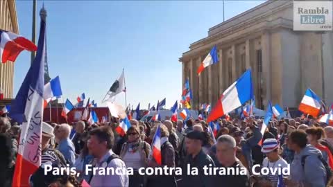 Toda Francia movilizada contra la tiranía Covid