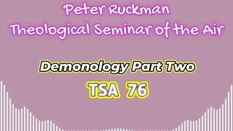 Demonology Part Two
