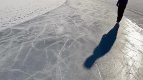 Skating misshap