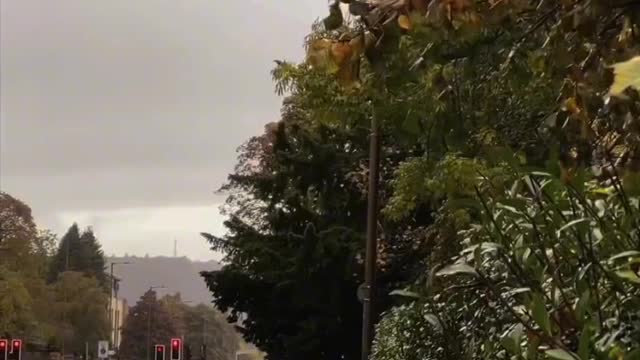 The atmosphere in rainy days is very decompressing