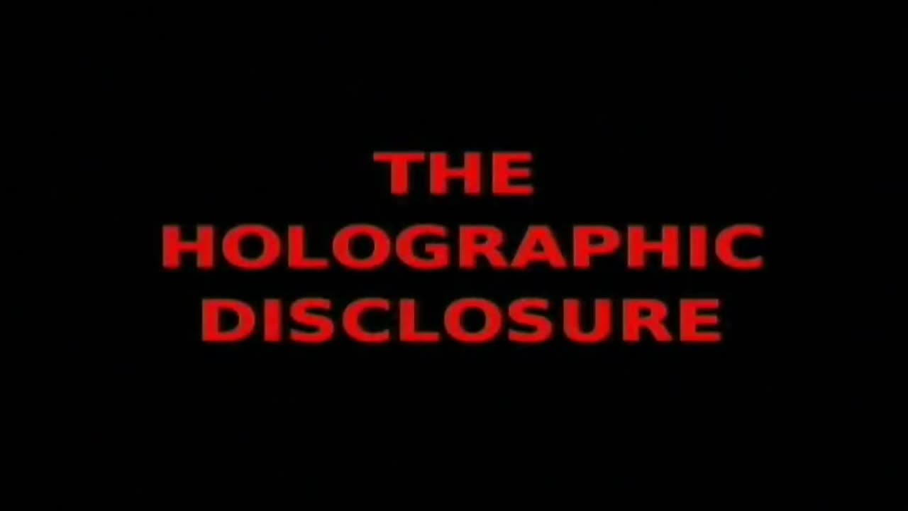 Holographic Disclosure pt 13 of 14