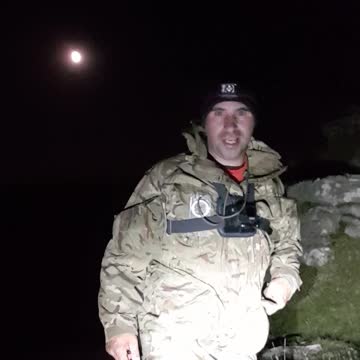 Arms tor . Short video. Dartmoor. Night hiking