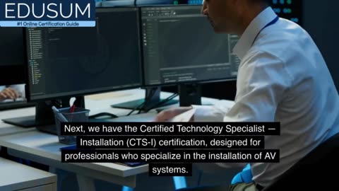 Become an AV Expert with AVIXA Certifications | CTS, CTS-I, & CTS-D Explained