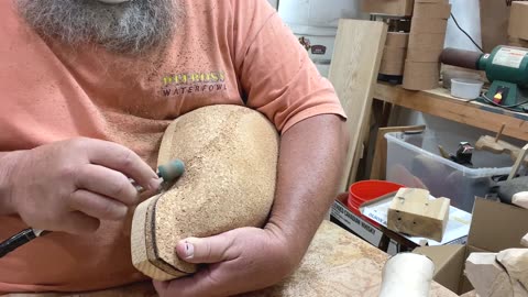 HIGH HEAD CORK BODY Surf Scoter - Decoy Carving - Decoys - Wood Working - Pitboss Waterfowl