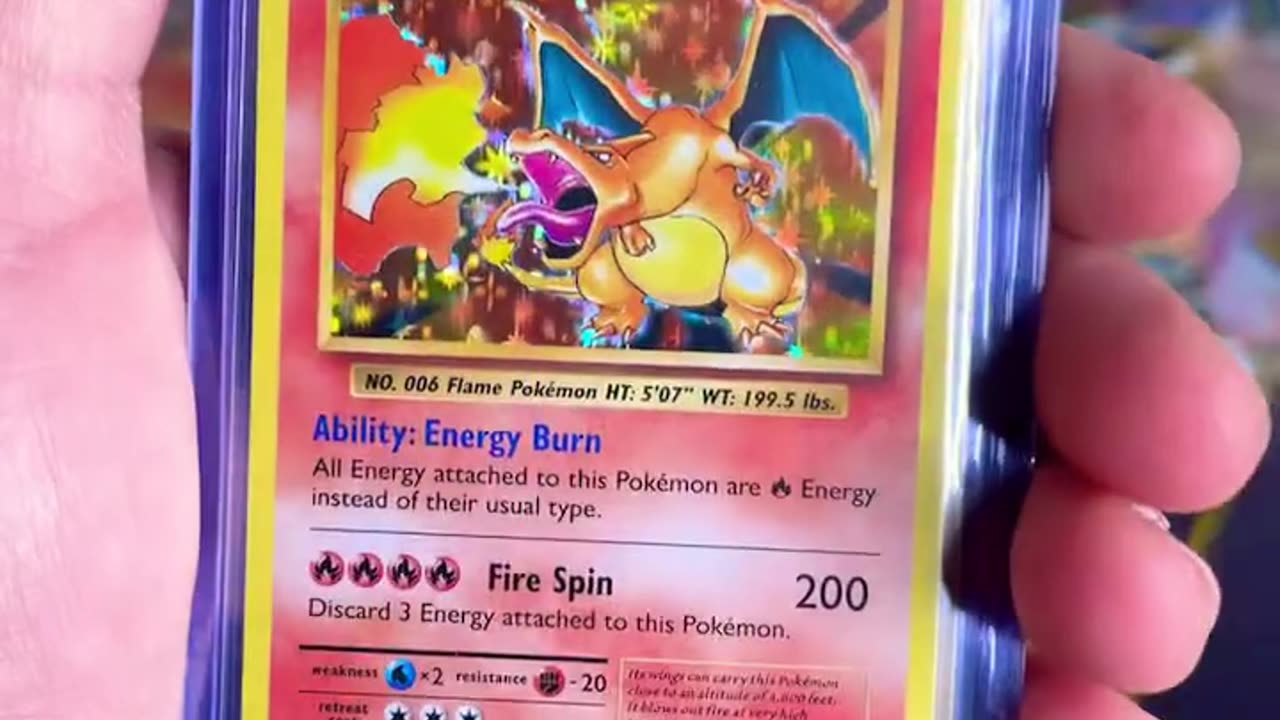 This is your card if you follow, comment,share and follow 🙏 #pokemom #charizard #shorts