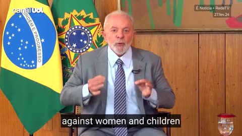 Brazil's President Lula say Israel is carrying out a Genocide