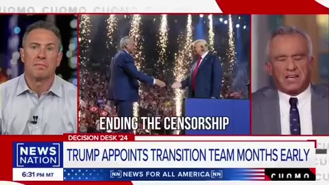 Robert F Kennedy Junior on lack of peace, censorship & attemps on Trump's life