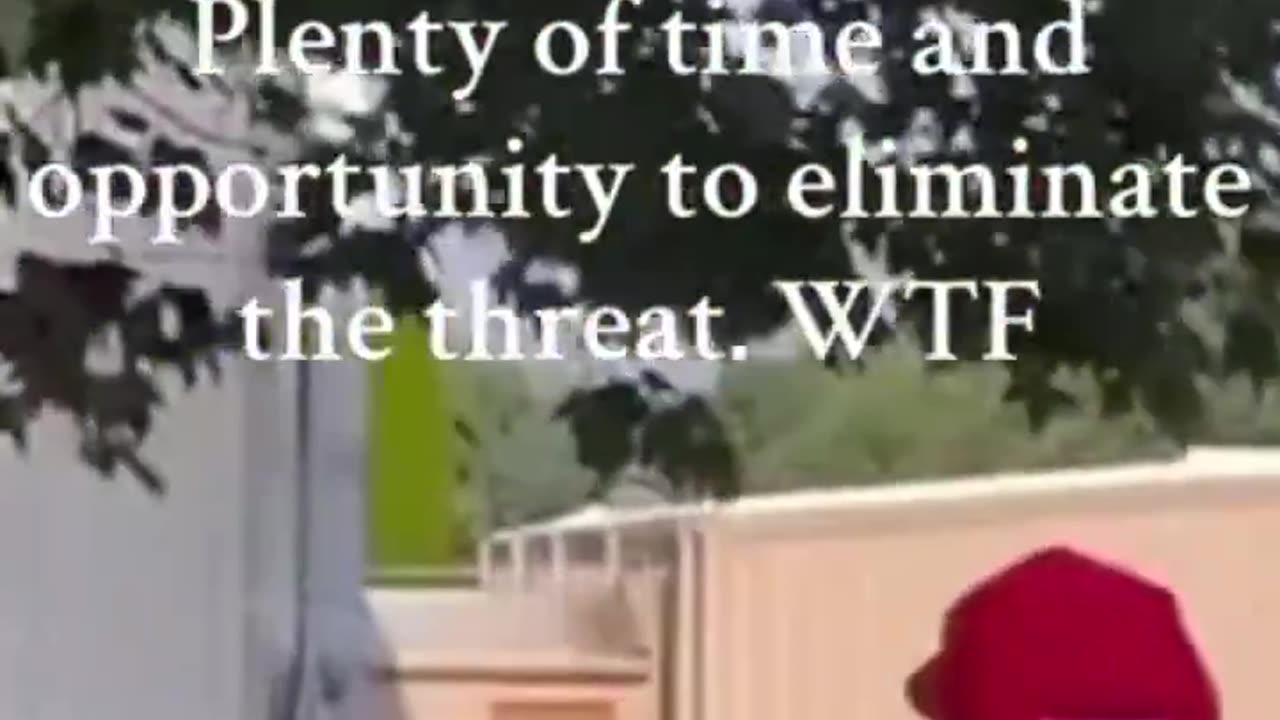 New and BEST angle of shooter crawling on to roof just before shooting Donald Trump