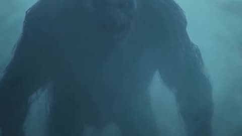 giant monster on the road #monster #giant #horrorshorts #scary