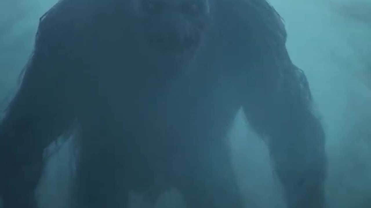 giant monster on the road #monster #giant #horrorshorts #scary