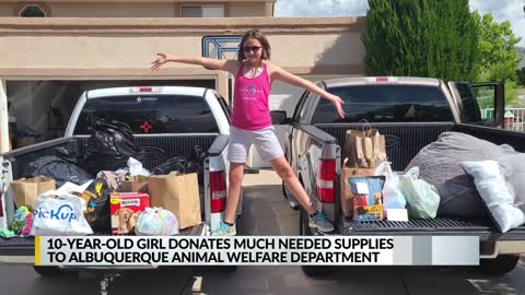 10-year-old helps Animal Welfare