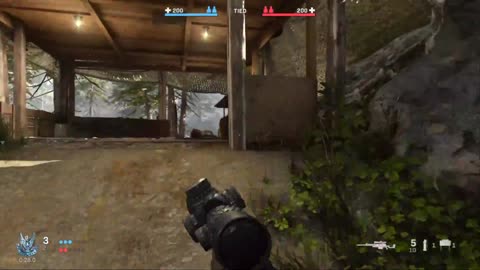 I went down and fought my way in with two comrades