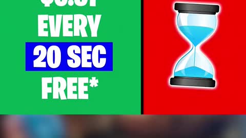 Earn $6.00 Every 30 Seconds 100% FREE #Shorts