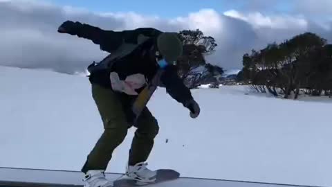 outdoor snowboarding