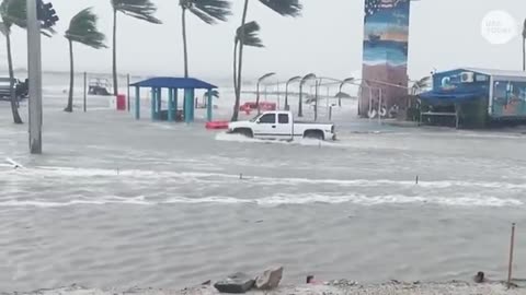 Watch: Hurricane Helene approaches Florida .