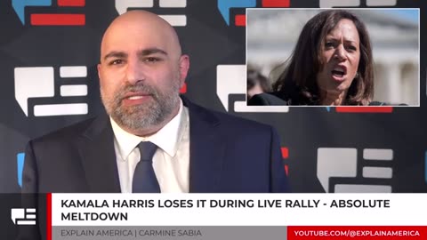 240809 Kamala Harris Loses It During Rally - Absolute Meltdown.mp4