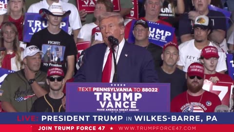 Trump Rally in PA: President Trump in Wilkes-Barre, PA (Aug 17, Full Speech)