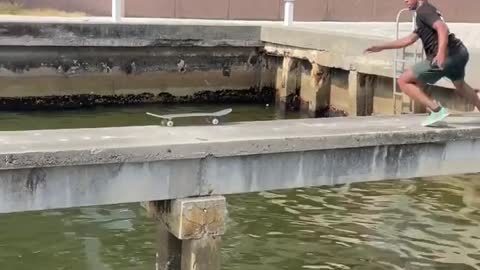 Why’d I want him to fall in 😬